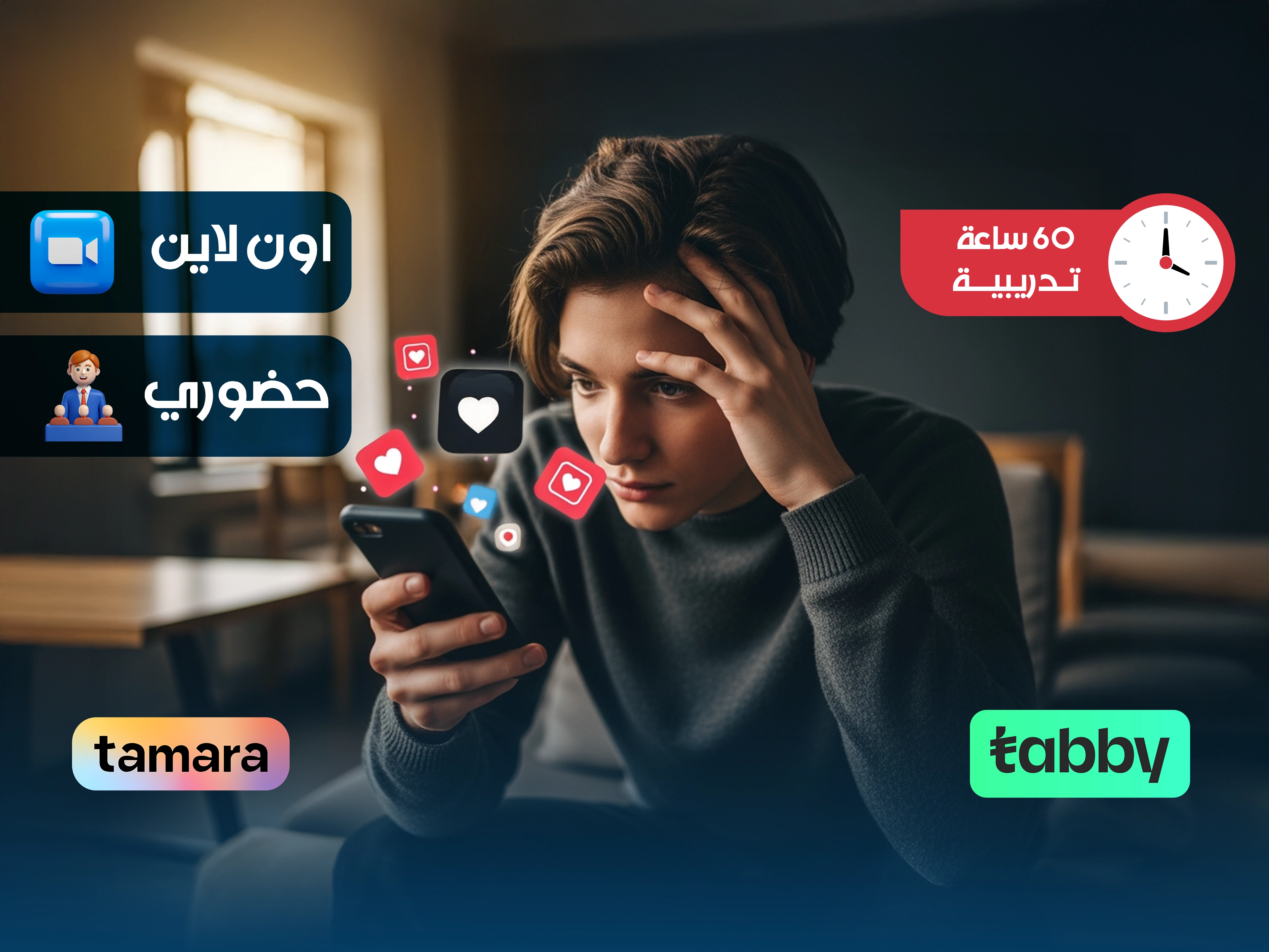 الدبلوم التدريبي في علم النفس و تأثير منصات السوشيال ميديا علي الافراد